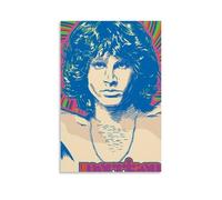 ZFHSFZ Jim Morrison, panno per pittura a olio, decorazione da parete, impermeabile, per bagno, cucina, dormitorio, poster staccabile, nessun residuo, facile da pulire, 30 x 45 cm, senza cornice