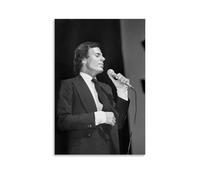ZFHSFZ Julio Iglesias - Tela per pittura a olio, decorazione da parete, impermeabile, per bagno, cucina, dormitorio, poster staccabile, nessun residuo, facile da pulire, 60 x 90 cm, senza cornice