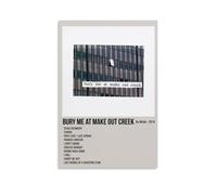 ZFHSFZ Mitski Bury Me at Makeout Creek, tela per pittura a olio, decorazione da parete, impermeabile, per bagno, cucina, dormitorio, poster staccabile, nessun residuo, facile da pulire, 40 x 60 cm