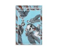 ZFHSFZ The Neighbourhood - Tela per pittura a olio, decorazione da parete, impermeabile, per bagno, cucina, dormitorio, poster staccabile, nessun residuo, facile da pulire, 60 x 90 cm, senza cornice