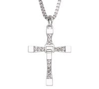 ZFHTJEKNCS Accessori per film europei e americani Collana con croce identica Toretto Fast & Furious in magazzino