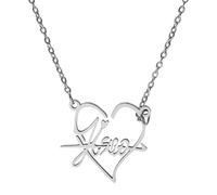 ZFHTJEKNCS Ciondolo Skull City Versatile Elegante, Luce Lusso, Collana d'Amore Minimalista Gentile