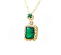ZFHTJEKNCS Orecchini Square Influencer Accessori collane primaverili ed estive da donna di alto livello, set di catene a clavicola di lusso di nicchia