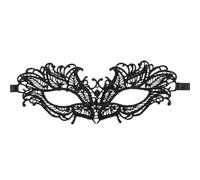 ZFIHAV 10 pezzi semplice maschera for travestimento sexy for feste da donna piuttosto elegante signora in pizzo Mardi Gras Decor(Black05)