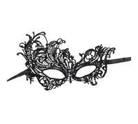 ZFIHAV 10 pezzi semplice maschera for travestimento sexy for feste da donna piuttosto elegante signora in pizzo Mardi Gras Decor(Black01)