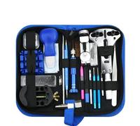 ZFIHAV 212 pezzi Kit di strumenti di riparazione for apri orologio Orologio a leva Coltello Cacciavite Pin Martello Set Accessorio for collegamento cinturino orologiaio
