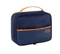 ZFIHAV Borsa Organizer Per Cavi Custodia for cavo dati portatile da 2 pezzi Caricatore USB digitale Cavo for auricolari Scatola for organizzatore for banca di potere(Blue-L)