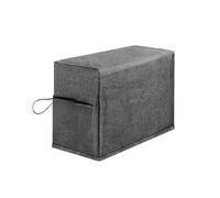 ZFIHAV Borsa Per Macchina Da Cucire Copertura impermeabile for macchina da cucire con tasche. antipolvere antigraffio for la maggior parte delle macchine(Grey)