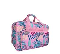 ZFIHAV Borsa Per Macchina Da Cucire Custodia da trasporto portatile for macchina cucire con cerniera Borsa viaggio Organizzatore di vestiti Bagagli(Pink)