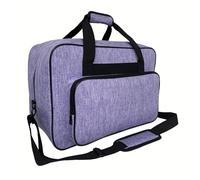ZFIHAV Borsa Per Macchina Da Cucire Custodia for macchina da cucire, borsa universale con tracolla compatibile la maggior parte delle macchine standard(Purple)