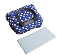 ZFIHAV Borsa Per Macchina Da Cucire Custodia for macchina da cucire Costruzione robusta for di grande capacità con tasche multiple for i viaggi(Blue)