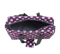 ZFIHAV Borsa Per Macchina Da Cucire Custodia for macchina da cucire Costruzione robusta for di grande capacità con tasche multiple for i viaggi(Purple)