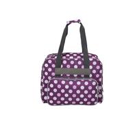 ZFIHAV Borsa Per Macchina Da Cucire Custodia for macchina da cucire Costruzione robusta for di grande capacità con tasche multiple for i viaggi(Purple)