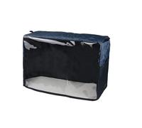 ZFIHAV Borsa Per Macchina Da Cucire Custodia protettiva impermeabile for la maggior parte delle macchine standard, copertura antipolvere for macchina da cucire con tasche portaoggetti(Blue)