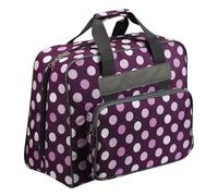 ZFIHAV Borsa Per Macchina Da Cucire Pratica borsa for macchina da cucire Kit for uncinetto Custodia viaggio Borsa tote in tessuto Oxford for kit for di grande capacità(A purple)