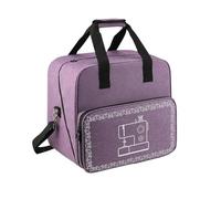 ZFIHAV Borsa Per Macchina Da Cucire Pratica borsa for macchina da cucire Kit for uncinetto Custodia viaggio Borsa tote in tessuto Oxford for kit for di grande capacità(B Purple)