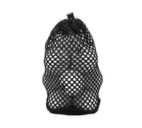 ZFIHAV Borsa porta palline da golf nera 2 pezzi con materiale in nylon, borsa a rete sportiva adatta for l'arrampicata in montagna per Palline Golf(S)