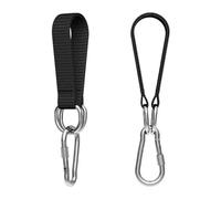 ZFIHAV Cinghie per Altalena Cinghie for Altalena da Albero con Barra Singola 4 Pezzi, Gancio ad Anello for carichi Pesanti, connettore for Amaca, Sacco Boxe, Cintura for(25cm)