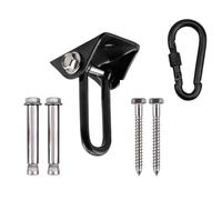 ZFIHAV Ganci per Altalene Kit di 2 Pezzi for Appendere l'amaca, Ganci for Resistenti, capacità 1200 libbre, Piastra for soffitto for Sedia da Yoga e Altalena Veranda(Model 3)