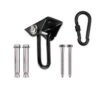 ZFIHAV Ganci per Altalene Kit di Sospensione for Amaca, Ganci for Appendere Resistenti, capacità 1200 libbre, Piastra for soffitto for Sedia da Yoga e Altalena Veranda(Model 3)