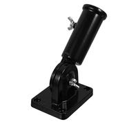 ZFIHAV Supporto per Asta Bandiera 2 PCS Adjustable Flagpole Bracket Heavy Duty Aluminum for Strong Wind Resistance Flag Display on Balcony Garden Backyard Use