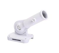 ZFIHAV Supporto per Asta Bandiera 2 PCS Convenient Flag Holder for Window Yard Roof And Truck Adjustable Design Sturdy Iron Construction Easy Installation