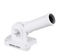 ZFIHAV Supporto per Asta Bandiera 2 PCS Heavy Duty House Flag Pole Holder Bracket Wide Application Multi-Position Mounting Matte Surface