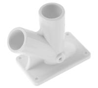 ZFIHAV Supporto per Asta Bandiera Supporto for Asta portabandiera da Parete, 2 Pezzi, a Forma di V, for Esterni, Resistente alle intemperie, for e Interni