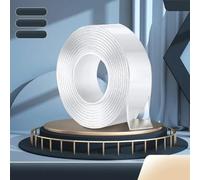 ZFISH 3/5/10m Nano Nastro Trasparente Lavello Autoadesivo Su Un Lato Impermeabile Antimuffa Striscia di Sigillatura Forte Adesivi in Silicone da Cucina-50mmx5m-0.5mm