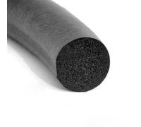 ZFISH Cordone rotondo in spugna Guarnizione in gommapiuma nera Diametro guarnizione 5/6/7/8/9/10/12/14/16/18/20mm-10mm-5 metri