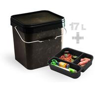 ZFISH Z-CORE CAMO BUCKET 17L + INNER INSERT SECCHIO CARPFISHING SPODDING A1361