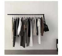 Zfmnoyev Appendiabiti Da Soffitto Regolabile In Altezza, Appendiabiti In Metallo Da Soffitto, Scaffale Organizer Per Abiti, Ideale Per Negozi, Centri Commerciali E Camere Da Letto(nero,100 cm)