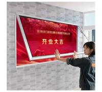 Zfmnoyev Bacheca Da Parete In Lega Di Alluminio, Bacheca Chiusa, Bacheca Per Esterni Resistente Alle Intemperie, Per Uffici E Scuole, Aree Commerciali