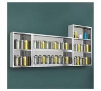 Zfmnoyev Portabicchieri Da Parete In Acciaio Inox 304, Espositore Portabicchieri A 2/3 Strati Per Dipendenti, Per Centri Commerciali, Fabbriche, Ristoranti(360x150x595 mm)