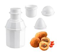 ZFRITP 4 stampi multifunzionali e riutilizzabili, 3 in 1, stampo triangolare Onigiri, adatto a risotto, sushi e polpette