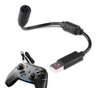 ZFRITP Cavo USB Breakaway compatibile con Logitech G920 G923 G27 G29, Ferrari 458 Spider Racing Wheel Cord, Chitar Hero, per controller Xbox 360, cavo di gioco PC da 26 cm (nero)