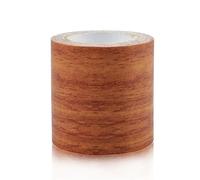 Zfseyuh Nastro Adesivo Effetto Legno Color Noce per Riparazione di Pavimenti e Mobili - Finto Legno Marrone 5,7 cm x 4,57 m