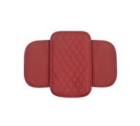 ZFSMHLH Copri Bracciolo Auto per Opel SUV Antara/Crossland/Grandland/Mokka, Cuscino per Bracciolo Auto, Copri Poggia Braccio per Auto, Impermeabile, Accessori Auto,Red