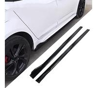 ZFTAP Auto Alettoni Laterali Minigonne per BMW 1 Series 2 Series 3 Series E81 E82 F20 E87 E88 F46 F45 F23 F22,AntiGraffio Pedane Laterali Grembiuli Gonna Laterale Auto,A/Glossyblack