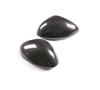 ZFTAP Calotta Specchietto Retrovisore per Alfa Romeo Giulia, Copertura Specchio Tappo Copertura Laterale Calotte degli Specchietti,A/Carbon Fiber