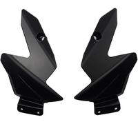 ZFTAP Parabrezza Moto Spoiler per Benelli TRK502 TRK 502 BJ500GS-A TRK502 TRK502X,Antivento Deflettore del Vento per Moto Estensione Paravento,A/Black