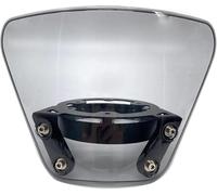 ZFTAP Parabrezza Moto Spoiler per Svartpilen 401 Vitpilen 401 2018-2023 2022 2023 Husqvarna 250,Antivento Deflettore del Vento per Moto Estensione Paravento,A/Grey