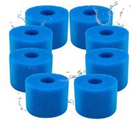 ZFTCN Spugna in Schiuma, Spugna filtrante Tipo S1, per filtri idromassaggio, Filtro Spugna Riutilizzabile e Lavabile, Spugna filtrante Tipo S1 Filtro (8pcs)