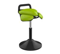ZFUCMAYL Sgabello Da Sella Sollevabile,sedia Da Sella Mobile,sedia Ergonomica Con Supporto For La Schiena,sgabello Da Taglio Girevole For Negozio Di Parrucchiere,casa(Green)