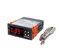 ZFX-7016K Regolatore di temperatura Termostato digitale Interruttore Termometro di precisione Termoregolatore con sensore di K for la casa(30A 24V)