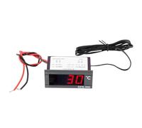 ZFX-900 Termoregolatore Digitale, Misuratore da Pannello LED con Sensore Programmabile Riscaldamento Raffreddamento Termostato Interruttore di Controllo per Armadi Refrigerati 220