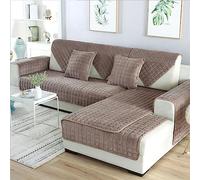 ZGantrix Corner Sofa Cover with Left Right Peninsula 3/2 Seater Sofa Cover for L Sofa Non-Slip Washable for Dogs Cats Non-Slip Sofa Protector Washable (Colour: Ee,