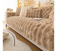 ZGantrix Corner Sofa Cover with Peninsula Left Right 3/2 Seater Sofa Cover for L Sofa Non-Slip Washable for Dogs Cats Non-Slip Washable (Colour: Q, S