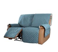ZGantrix Reversible Sofa Covers for Relax Chair 1/2/3 Seater Non-Slip Waterproof for Reclining Sofas Quilted Sofa Covers with Pockets Storage Anti-Scratch Sofa Protector (Color : #7, Size: