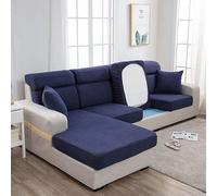 ZGantrix Stretch Cushion Covers for Sofa Universal Jacquard Anti-Stain Washable 1/2/3 Seater Sofa Cushion Cover Soft Non-Slip (Color : #8, Size : 3 Seats - X (135-1)